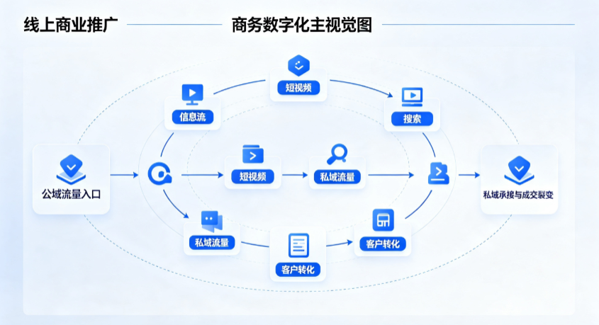 岷县线上商业推广怎么做？全域流量闭环搭建与低成本转化实战指南